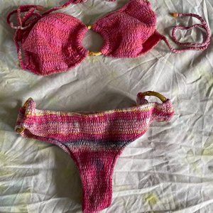 GORGEOUS Hot Pink INDAH BIKINI M-Top, S-Bottom